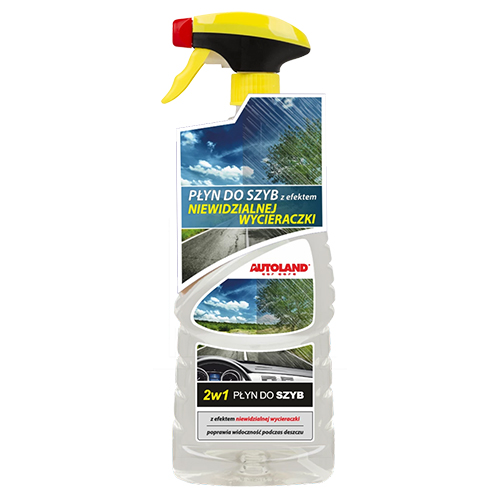 AUTOLAND PŁYN DO SZYB NIEWIDZIALNA WYCIER 2W1