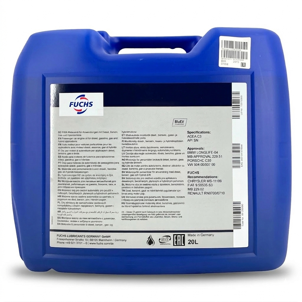 FUCHS RENOFORM UBO 377/13 PL 20L