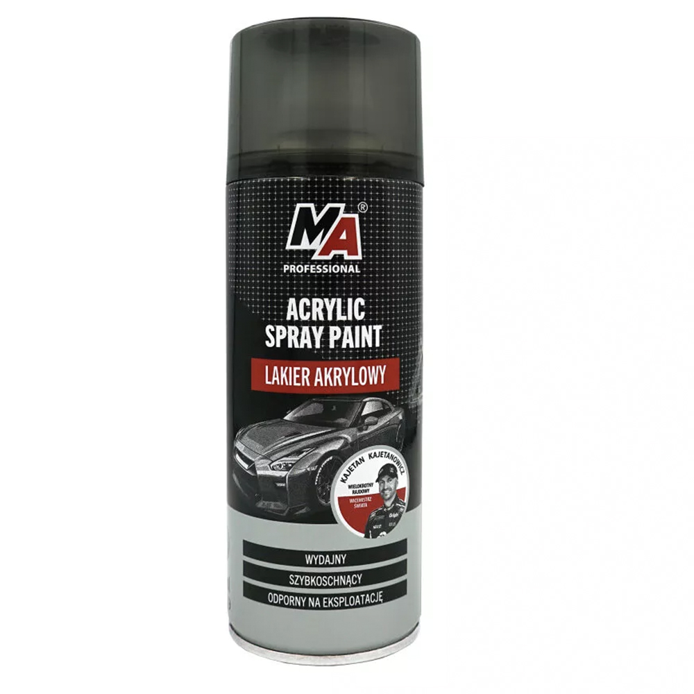 MA PROFESSIONAL LAKIER AKRYLOWY BLACK MAT 400ML