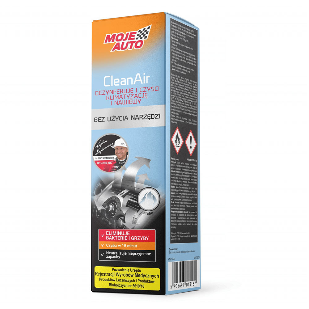 MOJE AUTO ODSWIEŻACZ DO KLIMATYZACJI ARCTIC 150ML