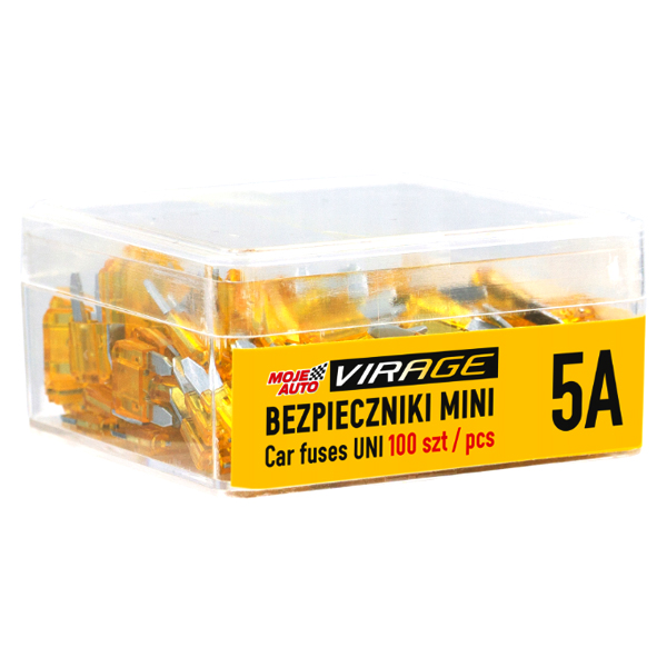 VIRAGE BEZPIECZNIKI MINI 5A 100SZT
