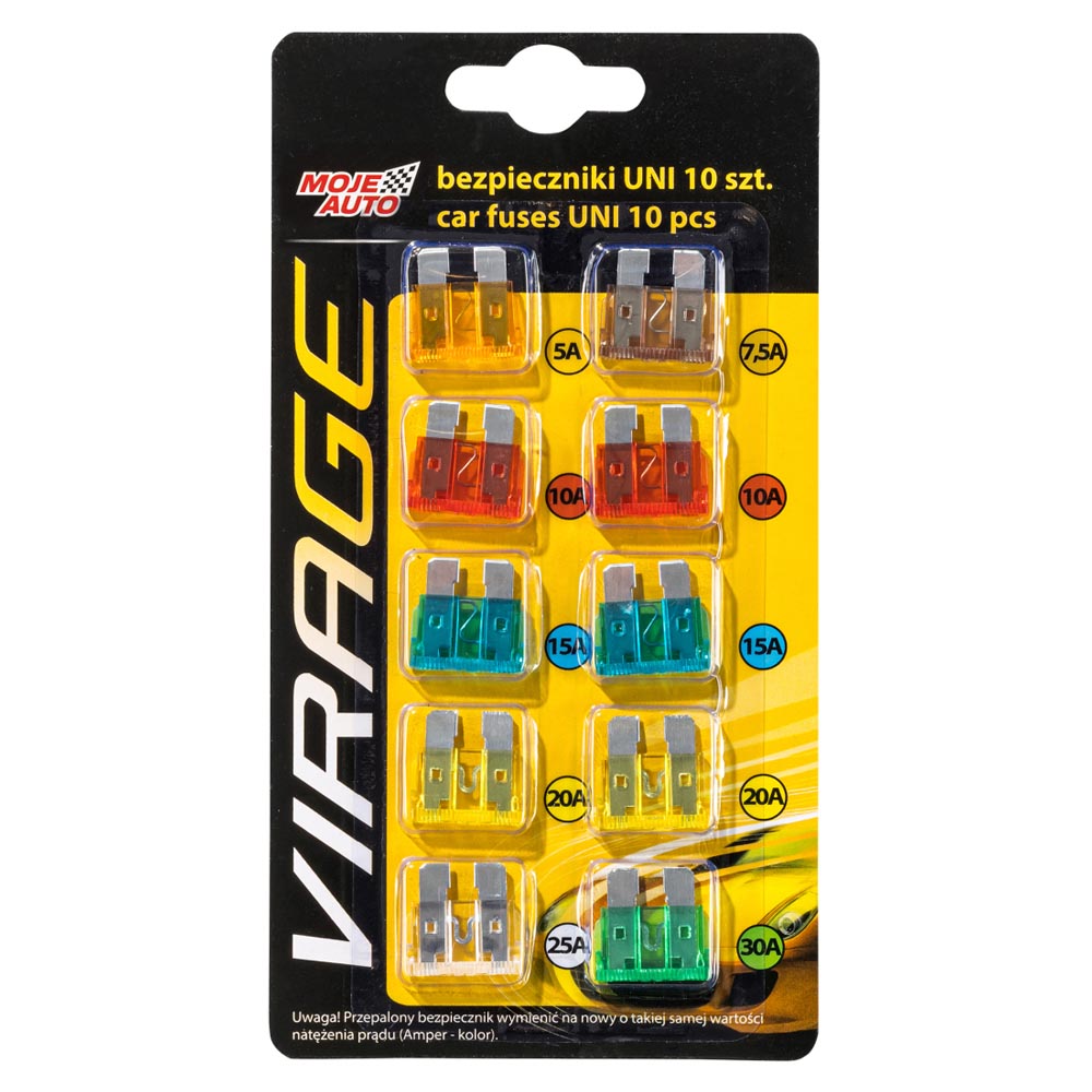 VIRAGE BEZPIECZNIKI UNI 10SZT
