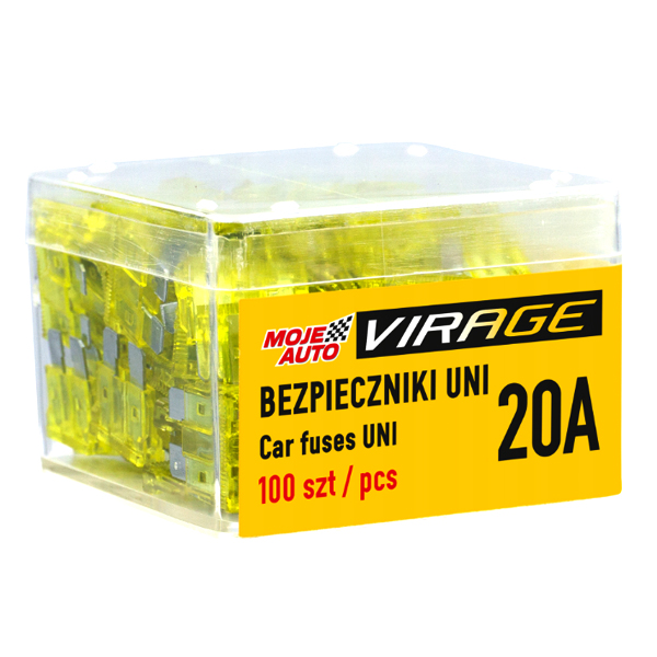 VIRAGE BEZPIECZNIKI UNI 20A 100SZT