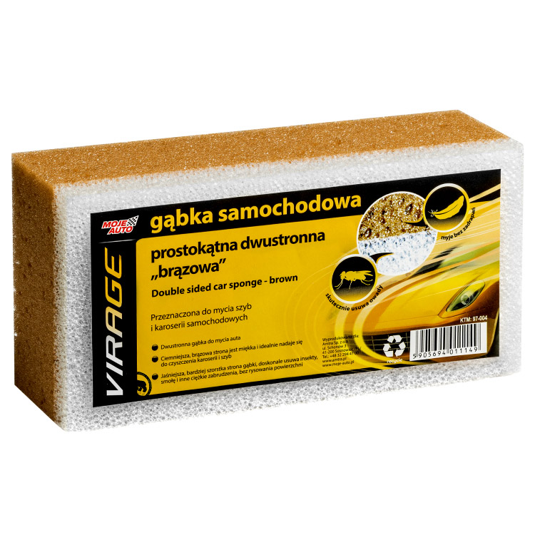 VIRAGE GĄBKA PROSTOKĄTNA DWUSTRONNA