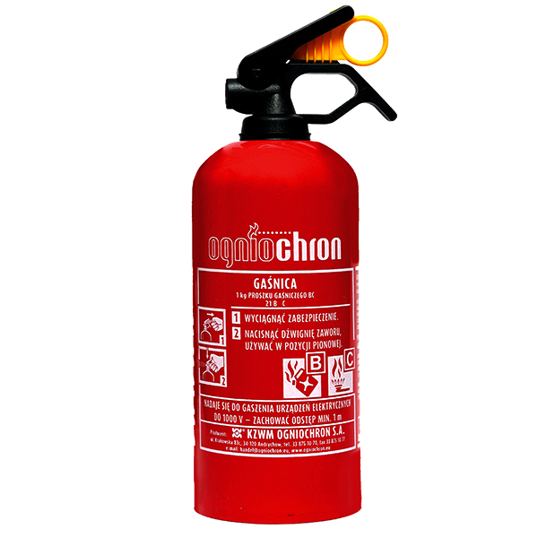 VIRAGE GAŚNICA PROSZKOWA GB 1BC 1KG