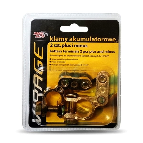 VIRAGE KLEMY AKUMULATOROWE 2 SZT