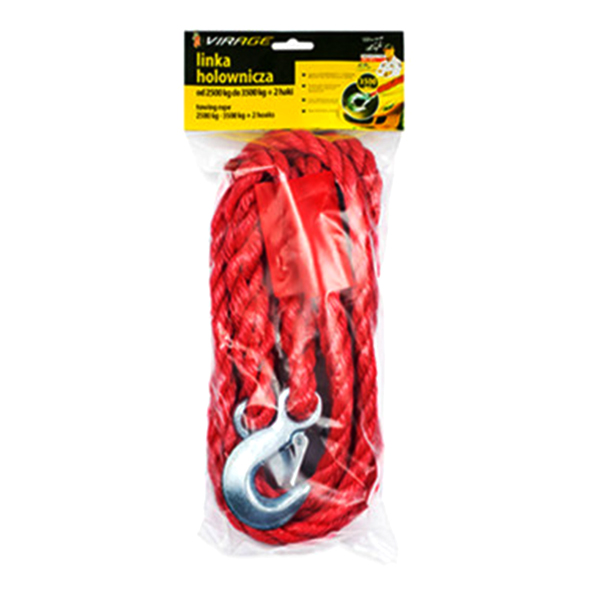 VIRAGE LINA HOLOWNICZA 3500KG + 2 HAKI